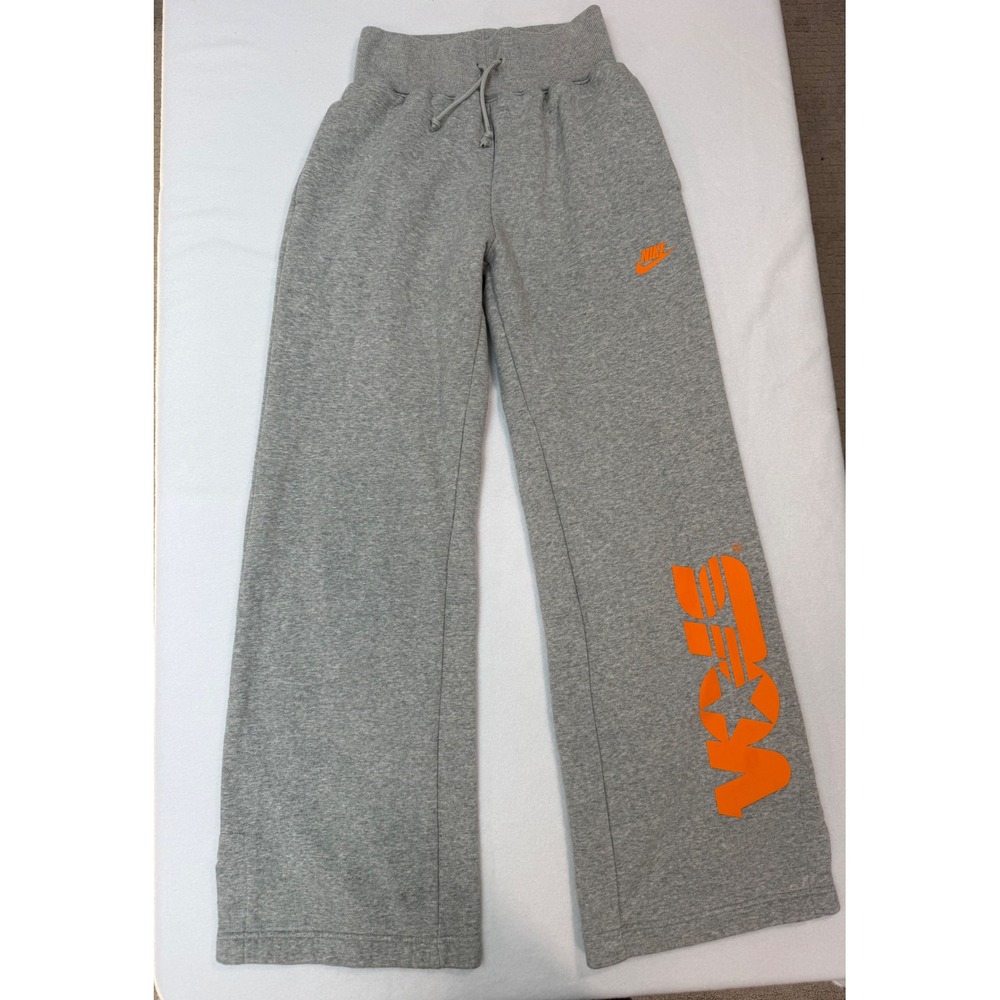 Nike Womens Wide Leg Sweatpants. TN Volunteers. Gray Graphic Fleece Joggers XS